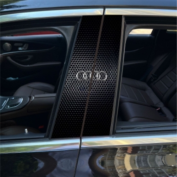 Naklejki na słupek drzwi Różne Marki komplet dwie strony OKAZJA -70%